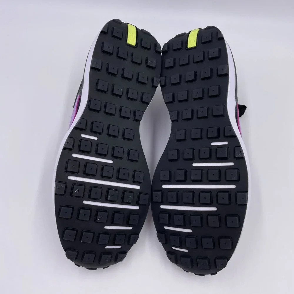 Nike Waffle One Black / Lilac / Lemon Womens Shoes - Picture 6 of 8